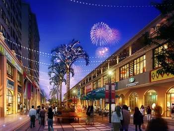 八里商业城效果图