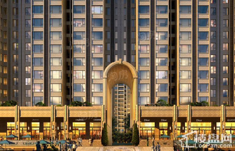 珠江东都国际效果图