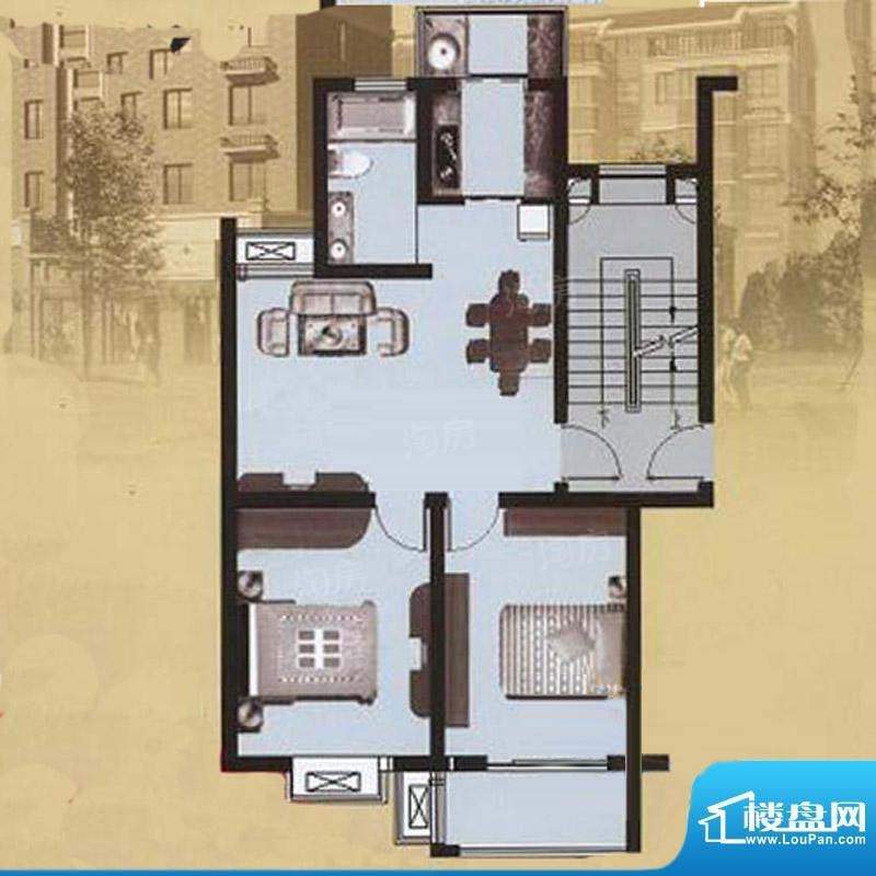 东方名城和园配套图