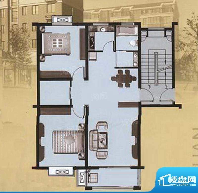 东方名城和园配套图