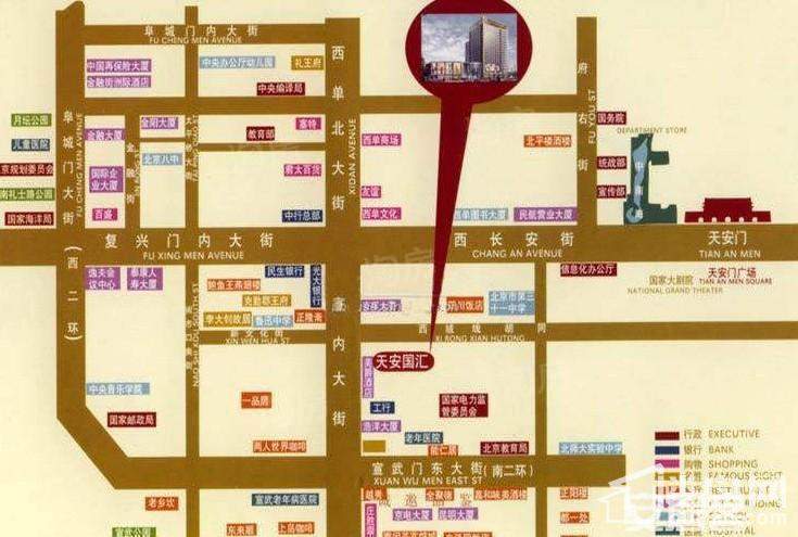 天安国汇位置图