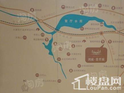 鸿威·翡翠城位置图