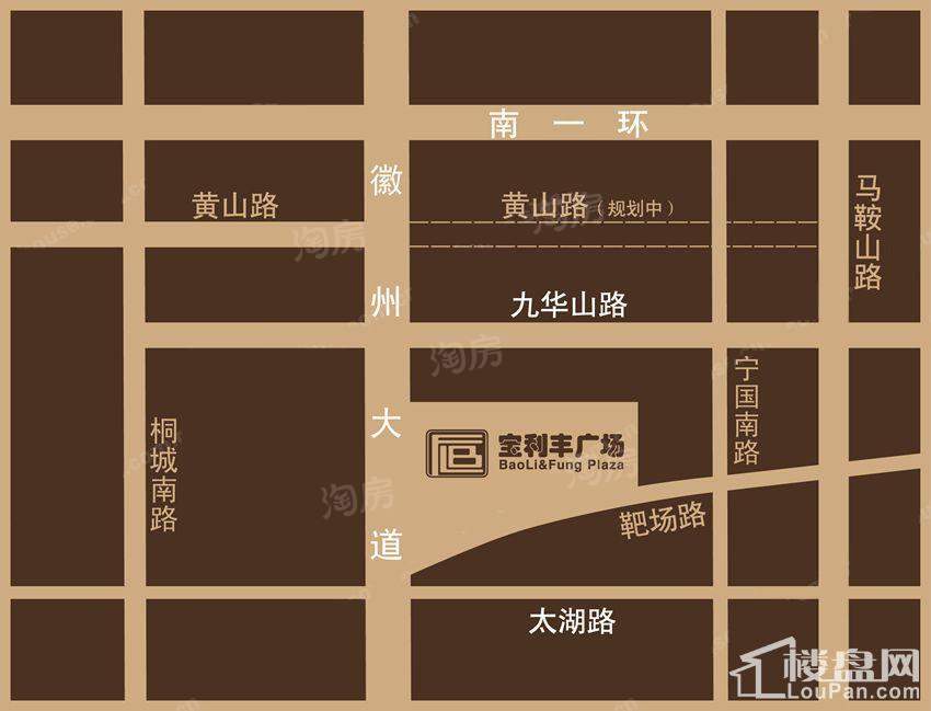 宝利丰广场位置图