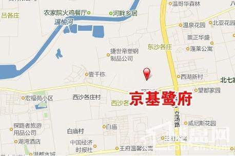 京基鹭府位置图