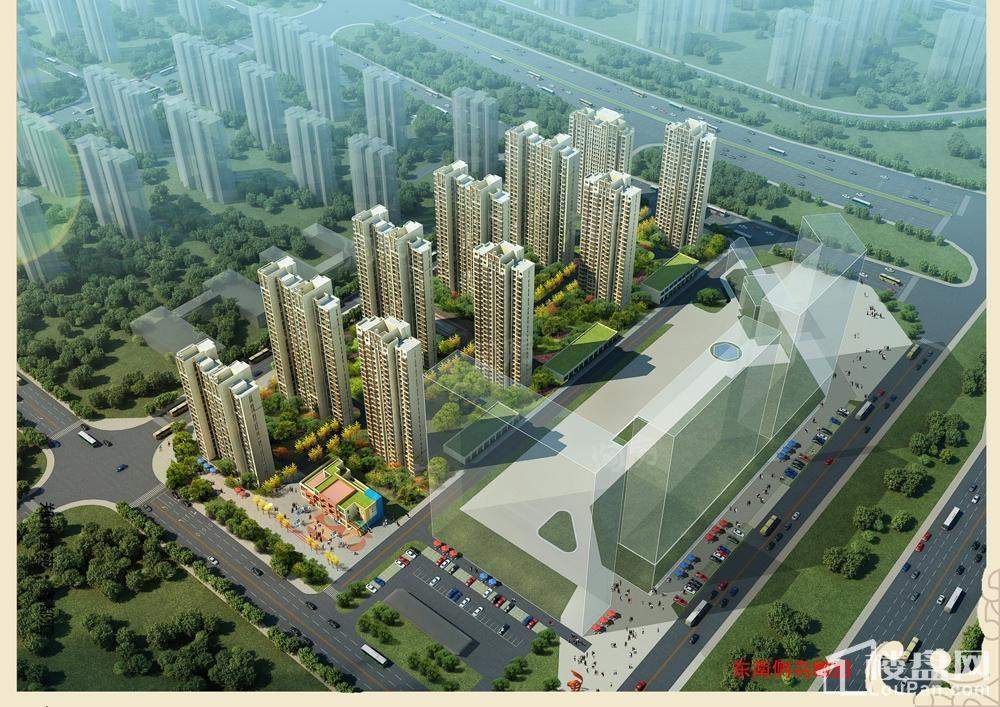 鑫苑鑫都汇效果图