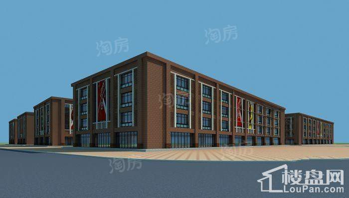 兰州新区综合市场效果图