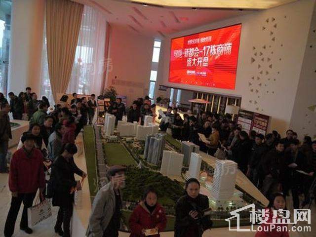 绿地新都会实景图