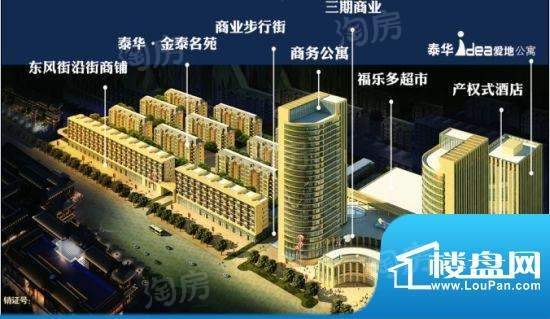 泰华金泰广场效果图