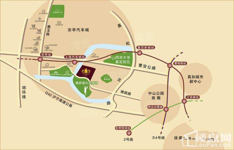 安亭瑞仕华庭位置图