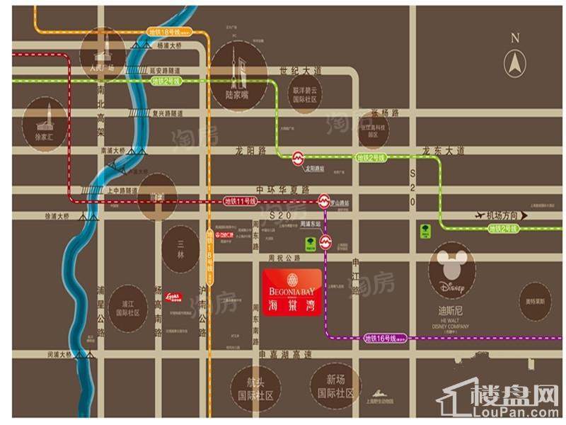 中金海棠湾位置图