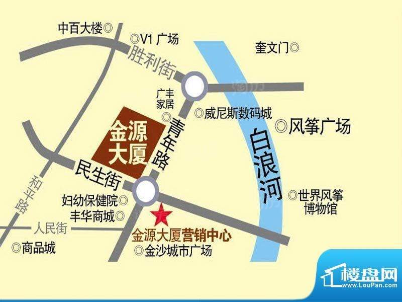 金源大厦位置图