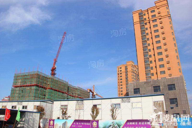 金山财富广场二期金辉华府实景图
