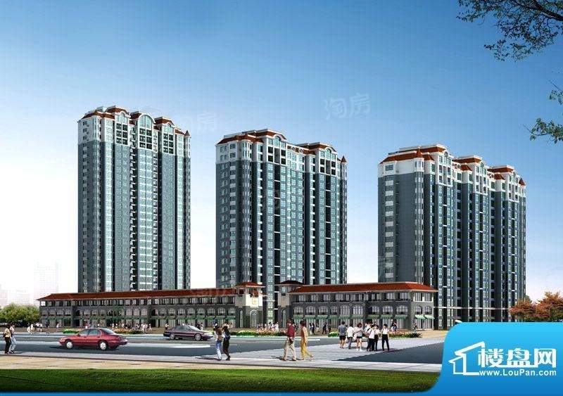 滨海北美枫情效果图