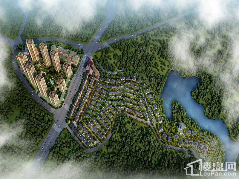 东原湖山樾效果图