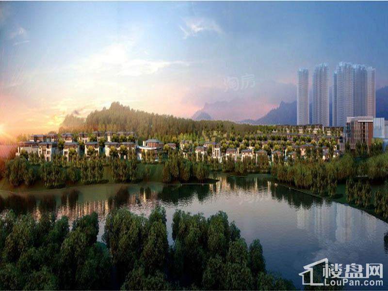 东原湖山樾效果图