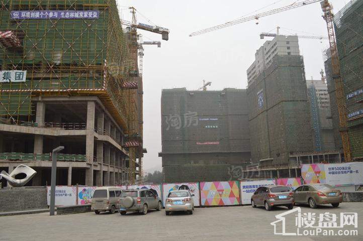 绿地新都会实景图