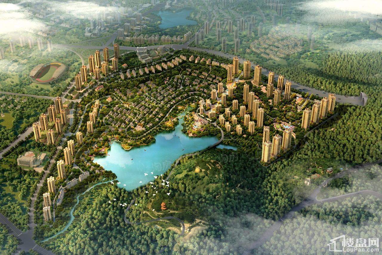 恒大照母山效果图