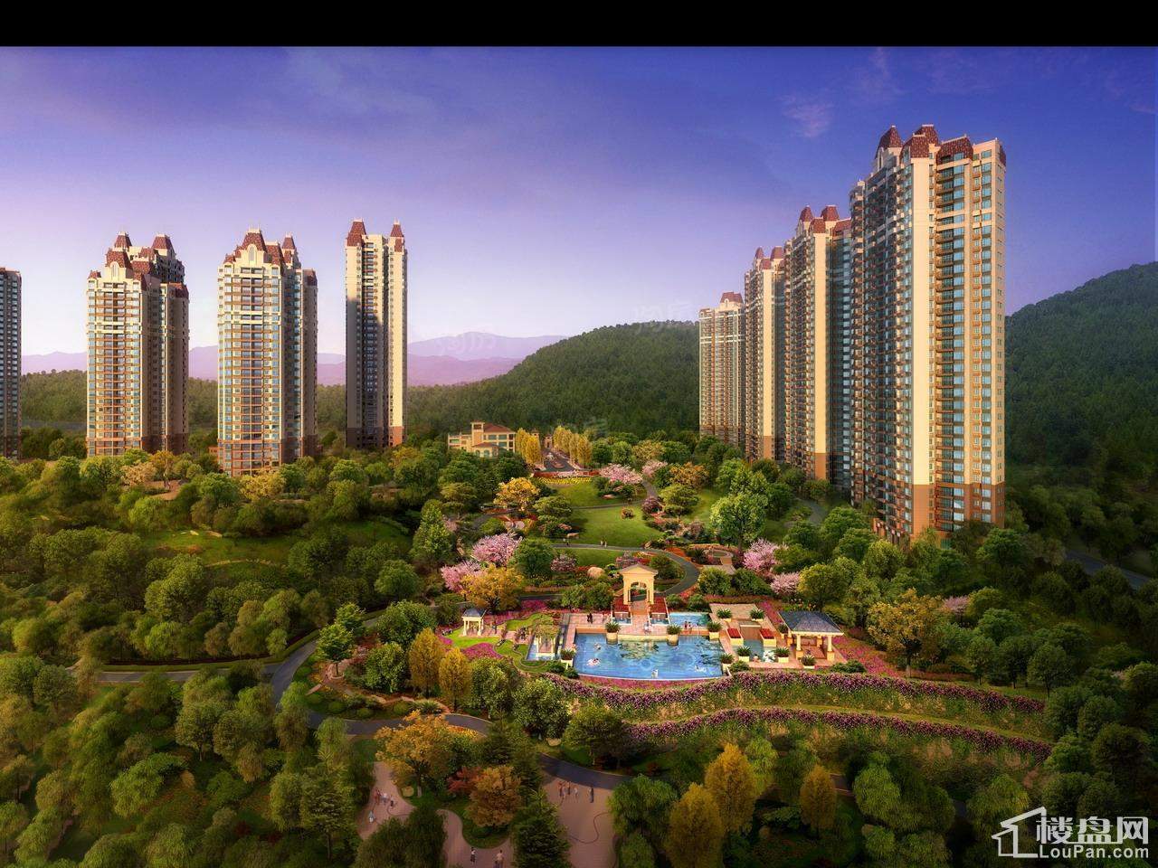恒大照母山效果图