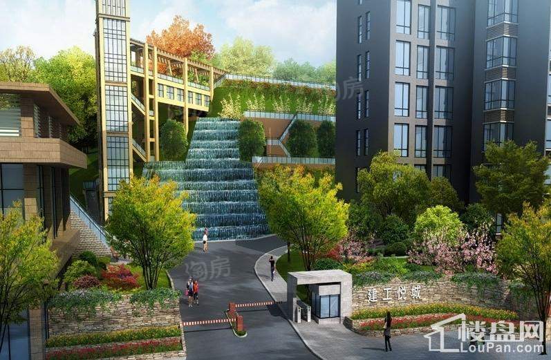 建工悦城效果图