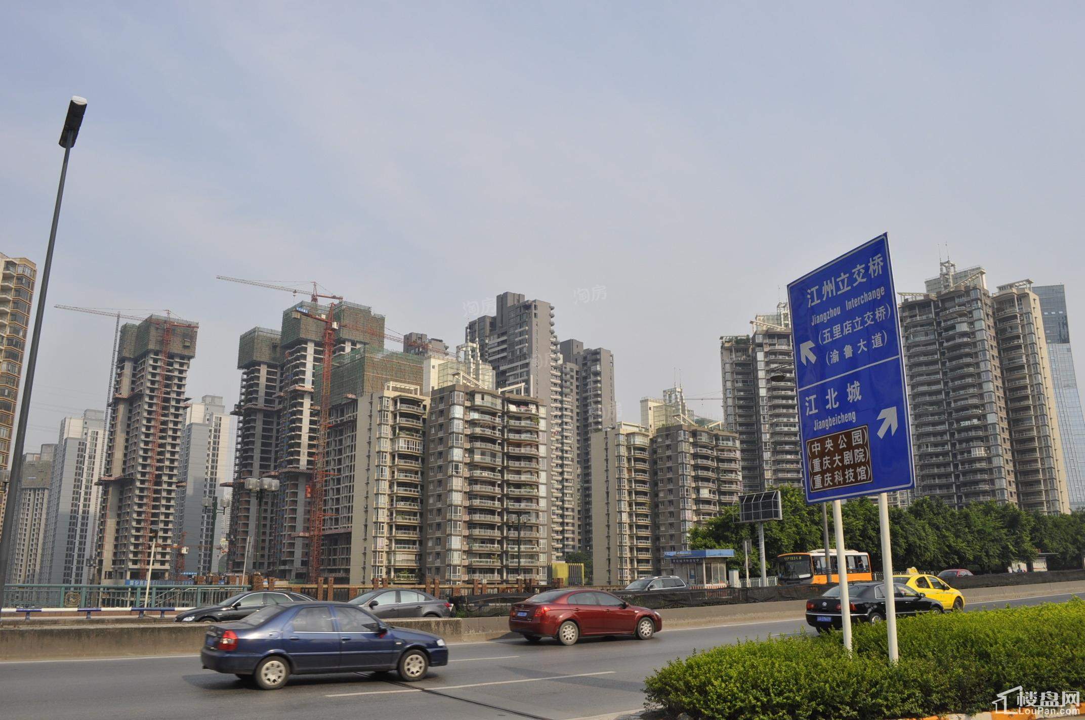 珠江国际实景图