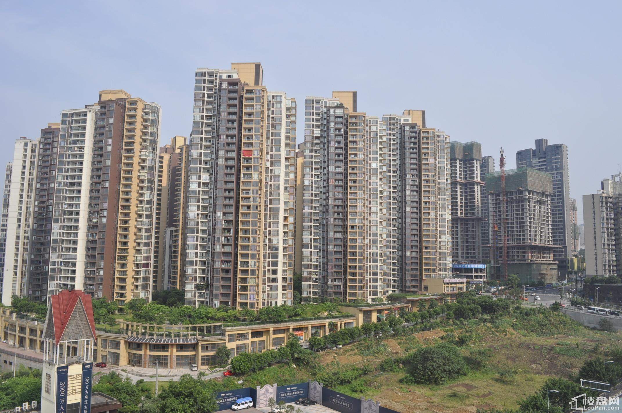 珠江国际实景图