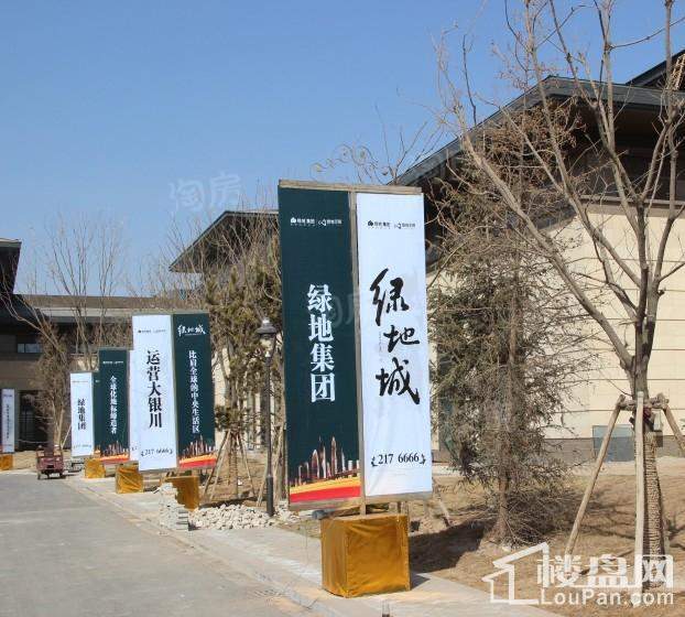 银川绿地城实景图