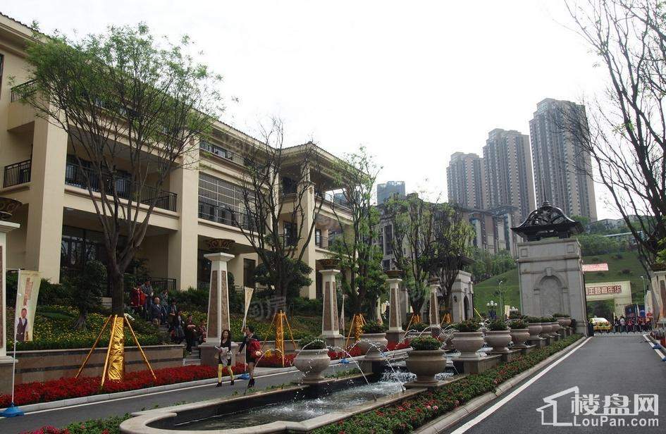 恒大照母山实景图