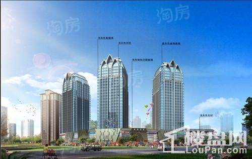 蓝天骏景效果图