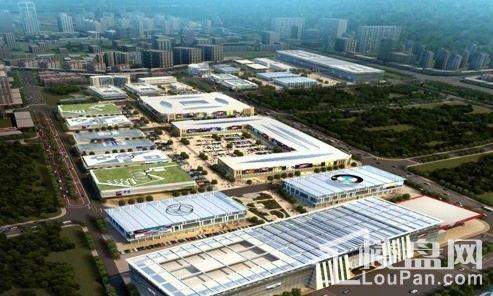 温州潘桥国际汽车城效果图