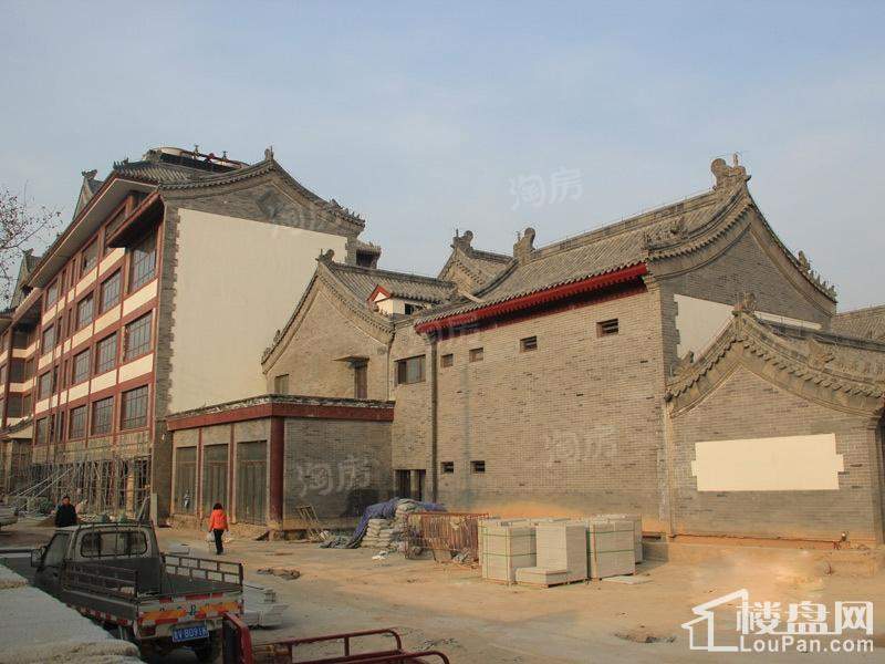 潍坊十笏园商业文化街区实景图