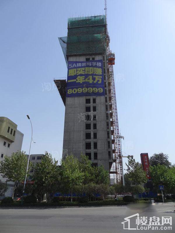 月河楼商业街实景图