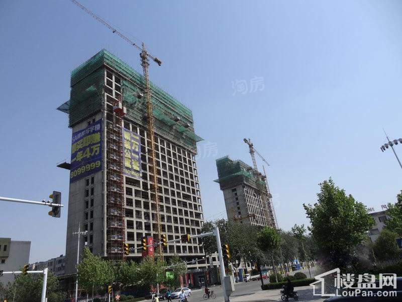 月河楼商业街实景图
