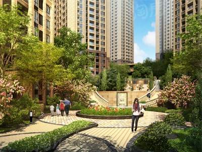 港腾御景江山效果图