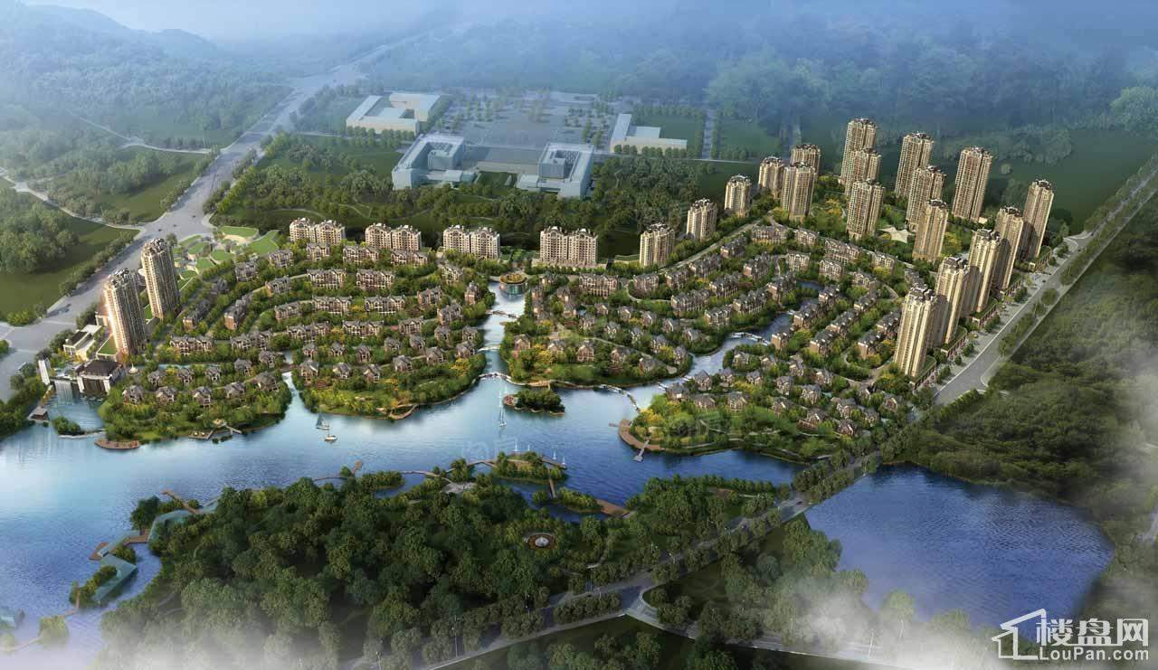 秀湖鹭岛效果图