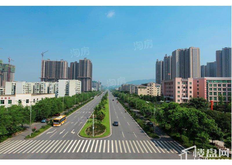 华府枫景配套图