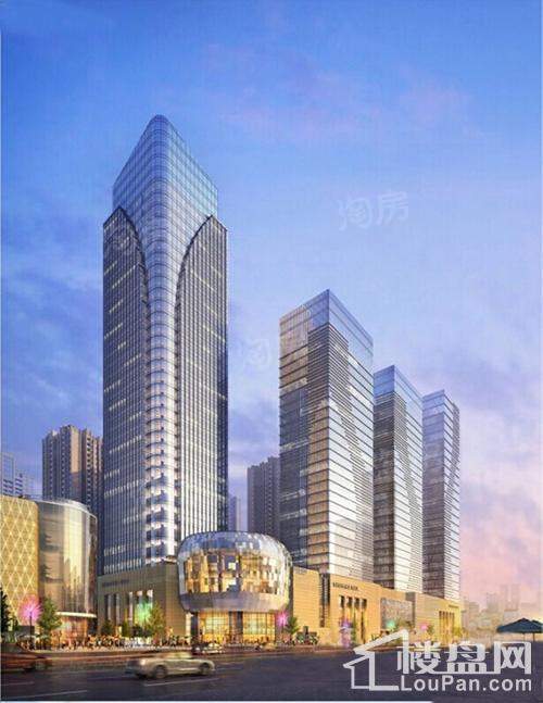 中国普天·中央国际效果图