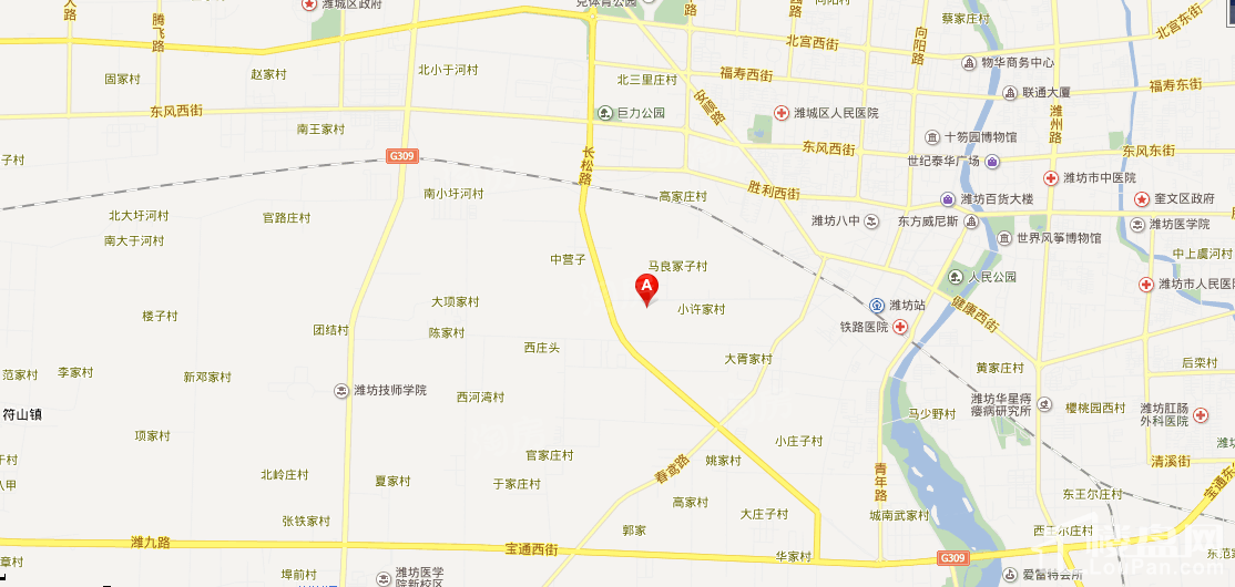 景谊苑小区位置图