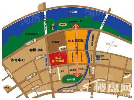阳光星城位置图