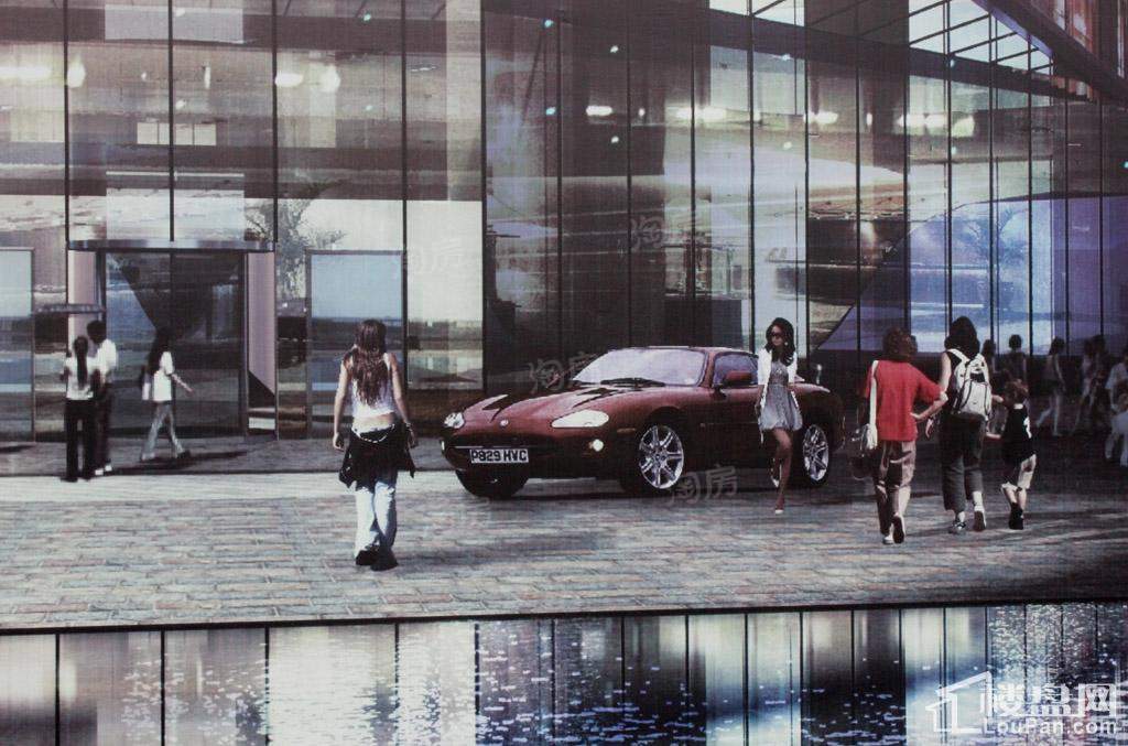 腾达国际购物中心效果图