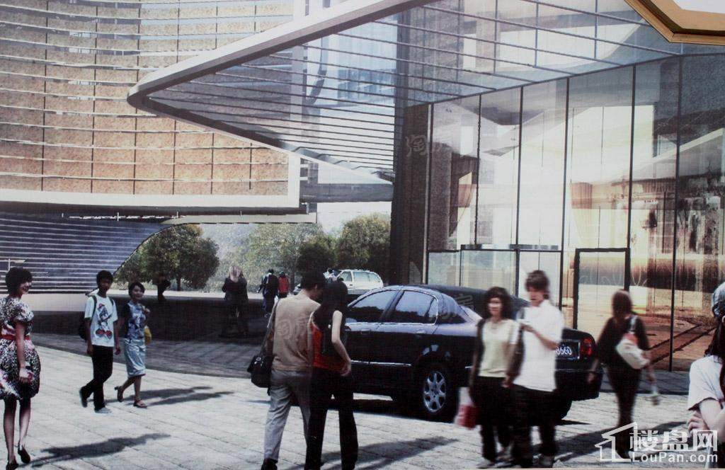 腾达国际购物中心效果图