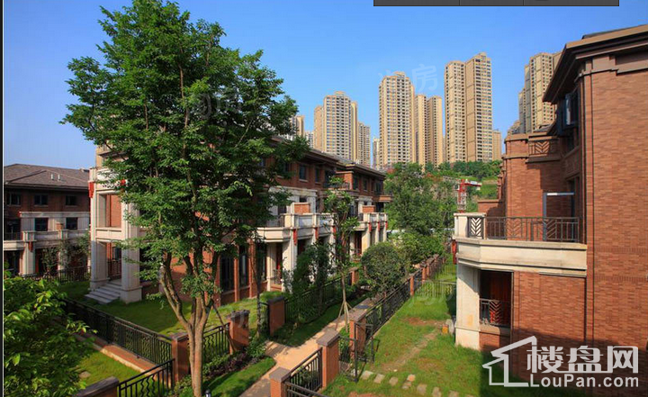 重庆中海峰墅实景图