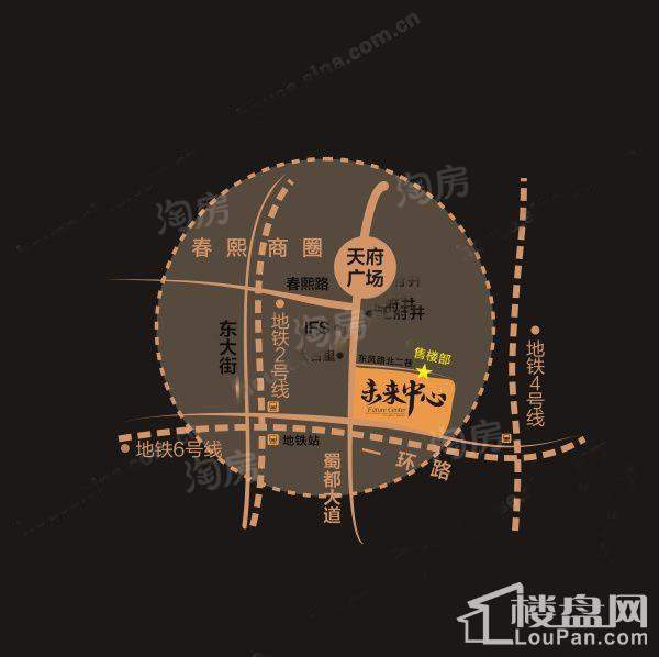 未来中心位置图