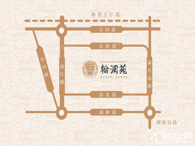 翰澜苑位置图