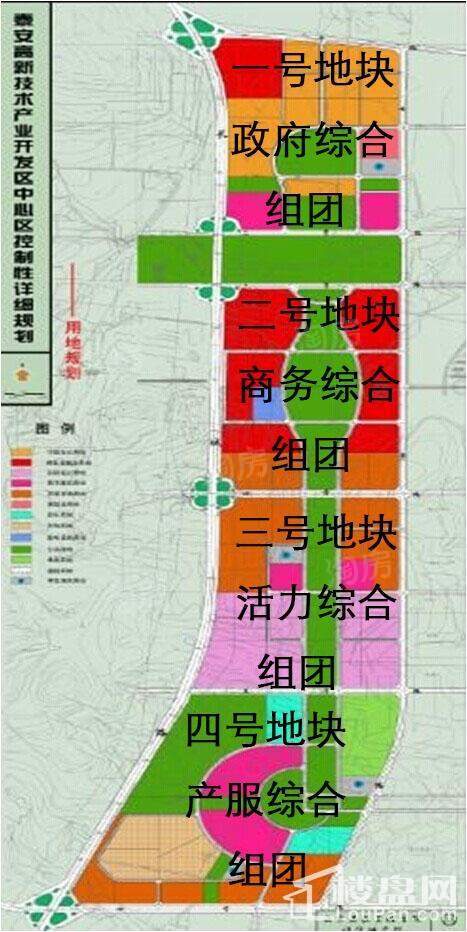 泰安五矿万境水岸三期位置图