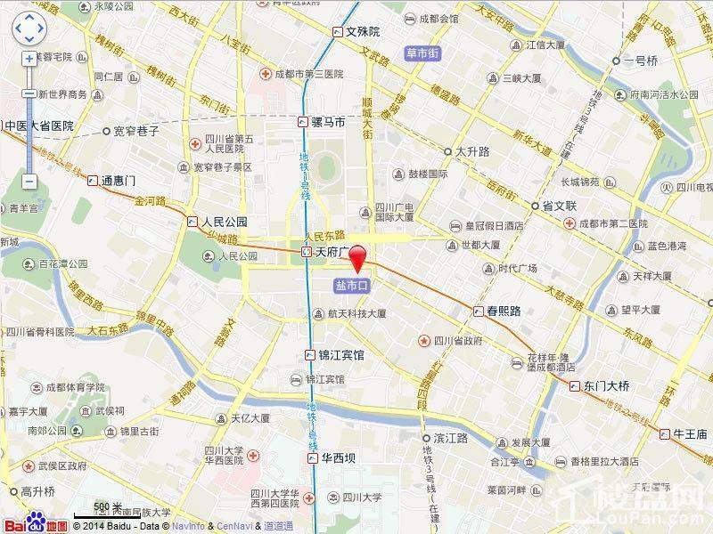 天府星汇广场位置图