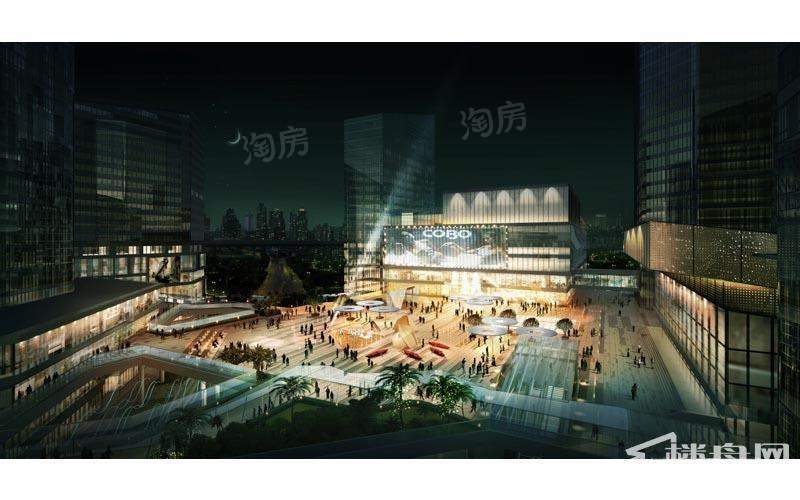 中青文化广场效果图