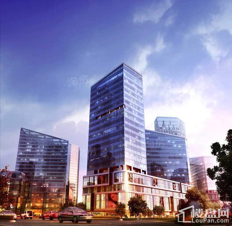 中青文化广场实景图