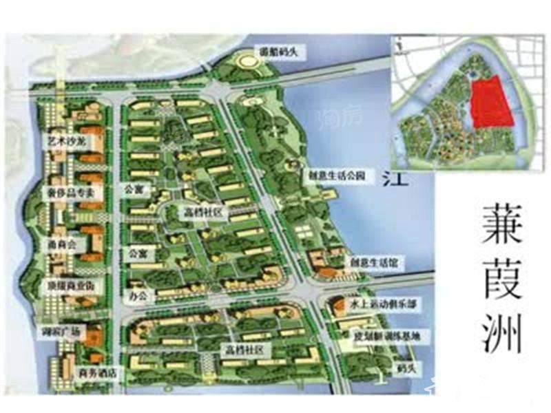 世贸日湖中心配套图