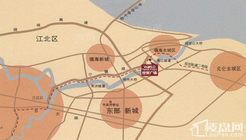 世贸公馆位置图