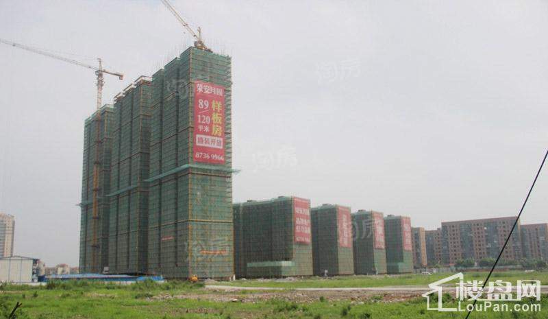 荣安月圆实景图